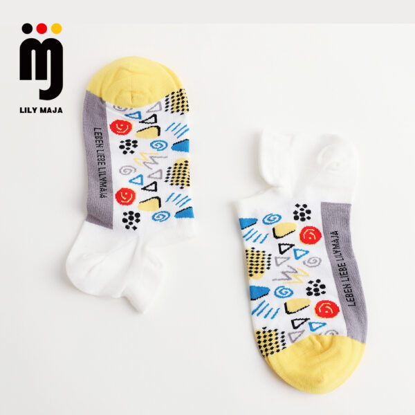 1 Paar Quarter Socken Kurzschaft Frottee gekämmter Baumwolle 35-44 S016 – Bild 2