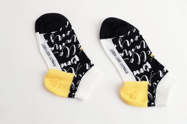 1 Paar Quarter Socken Kurzschaft Baumwolle Gr. 35-44 S024 – Bild 4