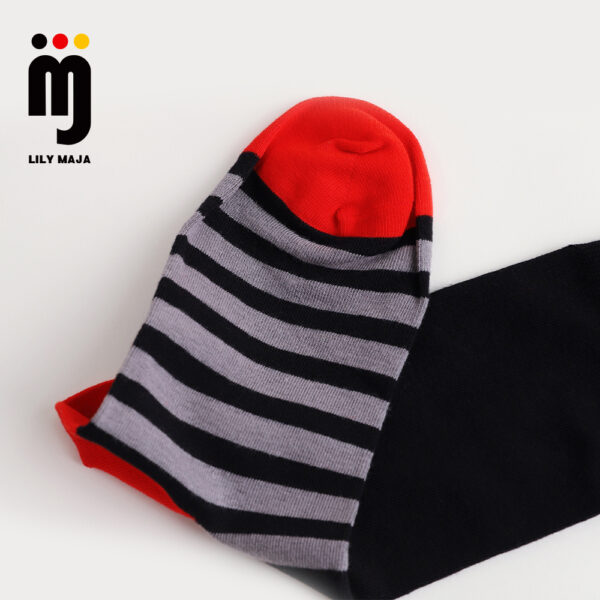 2 Paar Socken aus gekämmter Baumwolle Nylon weich 35-49 S001 – Bild 3
