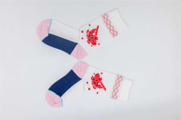 4 Paar Casual Socken Stricksocken Gr. 35-39 AW136 – Bild 5