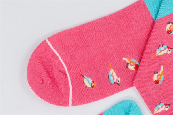 1 Paar Casual Socken Stricksocken Bambusfaser Größe 35-39 AW144 – Bild 3