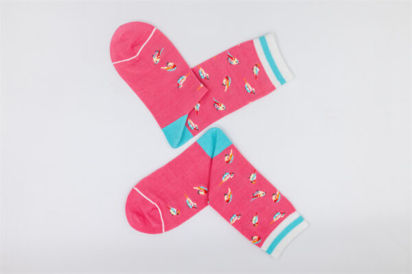 1 Paar Casual Socken Stricksocken Bambusfaser Größe 35-39 AW144 – Bild 5