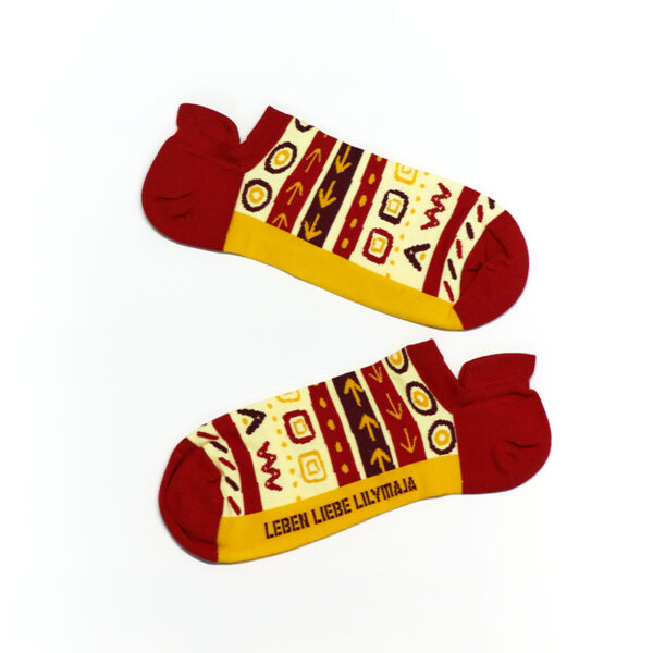 2 Paar Quarter Socken Kurzschaft Baumwolle Gr. 35-44 S046 – Bild 3