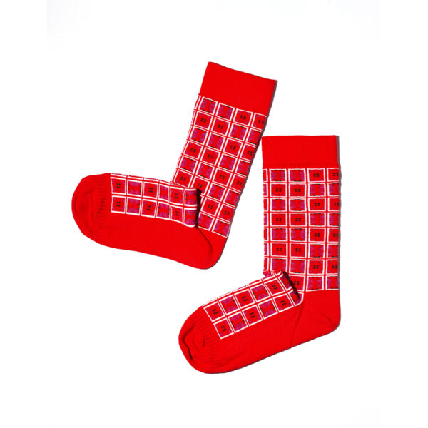 4 Paar Casual Socken Stricksocken 40-44 S127 – Bild 2