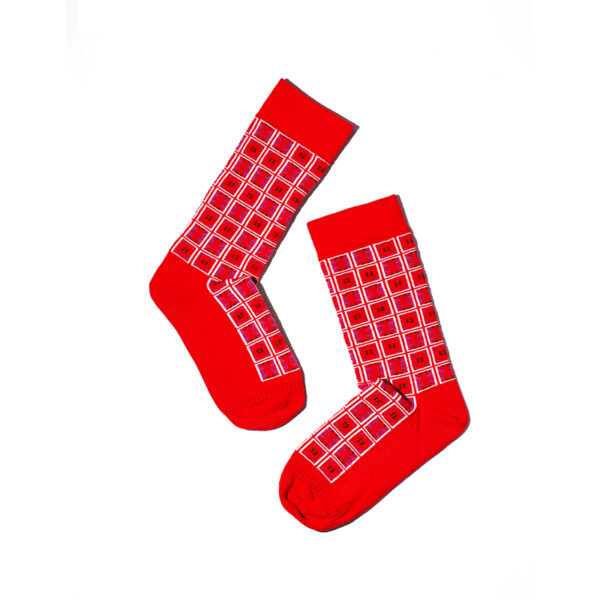 4 Paar Casual Socken Stricksocken 40-44 S127 – Bild 3