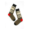 4 Paar Casual Socken Stricksocken Gr. 40-44 S120 – Bild 3