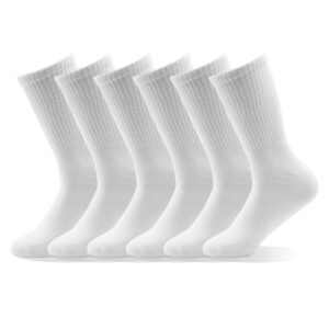 Classic Socken 12 Paar aus Baumwolle Größe 35-50 weiß
