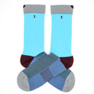 2 Paar Casual Socken Stricksocken gestreift S089