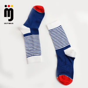 2 Paar classic Socken aus gekämmter Baumwolle Nylon 35-49 S002