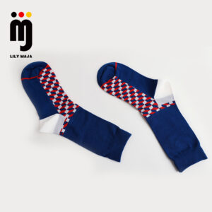 2 Paar Socken aus gekämmter Baumwolle Nylon 35-49 S003