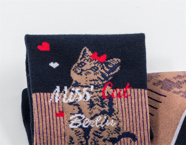 2 Paar Casual Strümpfe Stricksocken Größe 35-39 AW186 – Bild 2