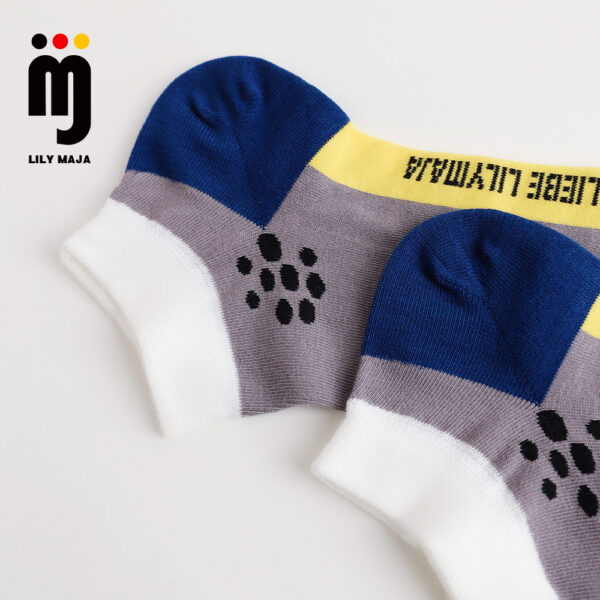 1 Paar Quarter Socken Kurzschaft Frottee gekämmter Baumwolle 35-44 S017 – Bild 2