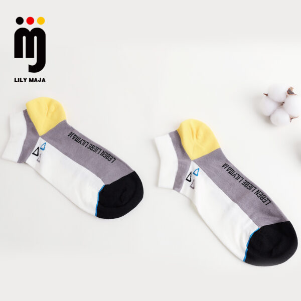 1 Paar Quarter Socken Kurzschaft Frottee gekämmter Baumwolle 35-44 S018 – Bild 2