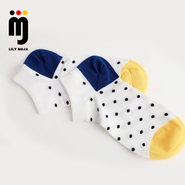 2 Paar Quarter-Socken Kurzschaft Socken Frottee gekämmter Baumwolle 35-44 S006 – Bild 2