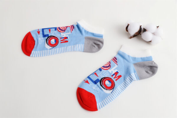 2 Paar Quarter Socken Kurzschaft Frottee Baumwolle 40-44 S082 – Bild 3