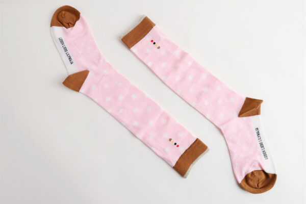 1 Paar Casual Socken Stricksocken Baumwolle S053 – Bild 3