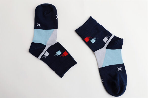 2 Paar Casual Socken Stricksocken S197