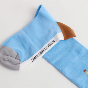 2 Paar Casual Socken Lilymaja Stricksocken Baumwolle 35-39 Strümpfe S050