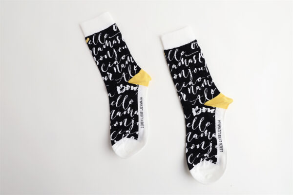 1 Paar Casual Socken mit hohem Baumwollanteil 35-44 S022