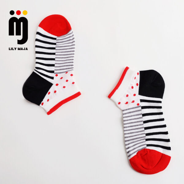 2 Paar Quarter-Socken Kurzschaft Socken Frottee gekämmter Baumwolle 35-44 S004