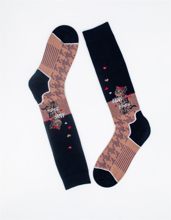 2 Paar Casual Strümpfe Stricksocken Größe 35-39 AW186 – Bild 4