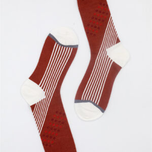 2 Paar Casual Socken Stricksocken Freizeit AW172