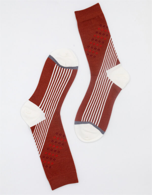 2 Paar Casual Socken Stricksocken Freizeit AW172