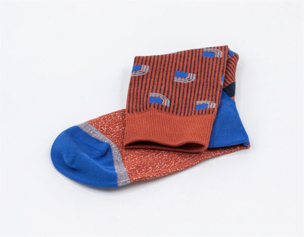 2 Paar Casual Socken Stricksocken AW175