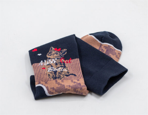 2 Paar Casual Strümpfe Stricksocken Größe 35-39 AW186 – Bild 5