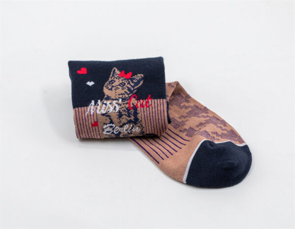 2 Paar Casual Strümpfe Stricksocken Größe 35-39 AW186