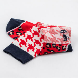 2 Paar Casual Strümpfe Stricksocken Größe 35-39 AW184