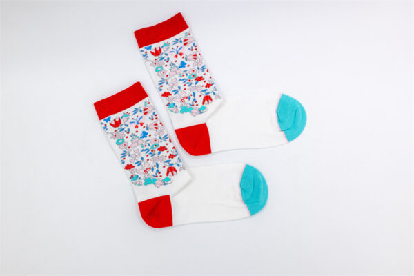 4 Paar Casual Socken Stricksocken 35-39 AW131 – Bild 2