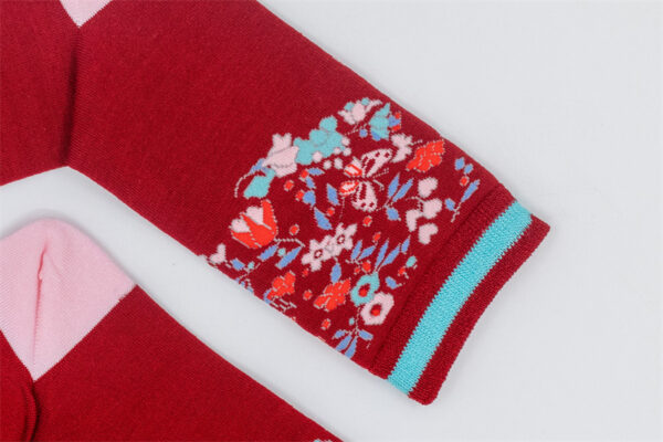 4 Paar Casual Socken Stricksocken 35-39 AW132 – Bild 4