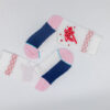 4 Paar Casual Socken Stricksocken Gr. 35-39 AW136 – Bild 4