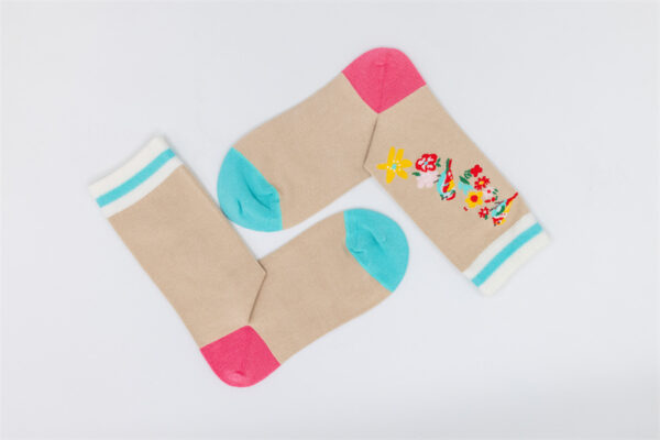 1 Paar Casual Socken Stricksocken Bambusfaser Größe 35-39 AW145