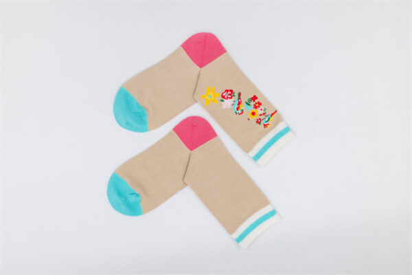 1 Paar Casual Socken Stricksocken Bambusfaser Größe 35-39 AW145 – Bild 2
