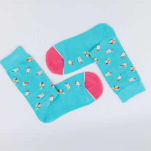 1 Paar Casual Socken Stricksocken Bambusfaser Größe 35-39