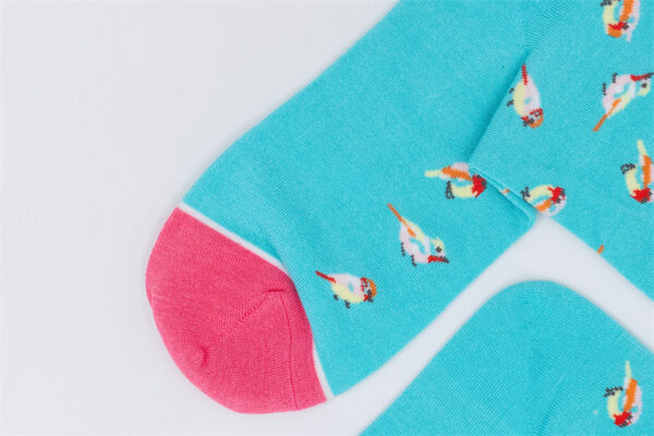 1 Paar Casual Socken Stricksocken Bambusfaser Größe 35-39 – Bild 3