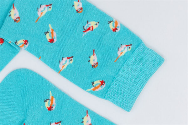 1 Paar Casual Socken Stricksocken Bambusfaser Größe 35-39 – Bild 4