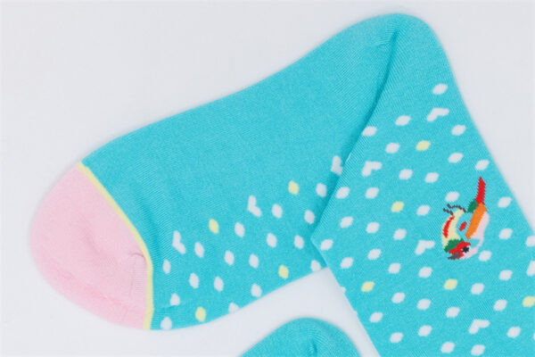 1 Paar Casual Socken Stricksocken Größe 35-39 AW148 – Bild 4