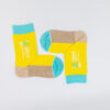 1 Paar Casual Socken Stricksocken aus Bambusfaser AW156