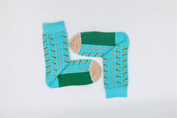 1 Paar Casual Socken Stricksocken aus Bambusfaser AW150