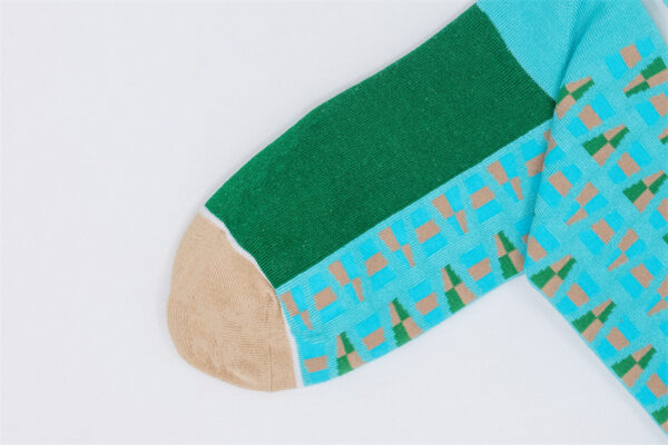 1 Paar Casual Socken Stricksocken aus Bambusfaser AW150 – Bild 3