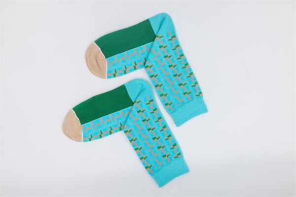 1 Paar Casual Socken Stricksocken aus Bambusfaser AW150 – Bild 2