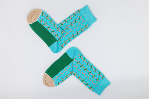 1 Paar Casual Socken Stricksocken aus Bambusfaser AW150 – Bild 5