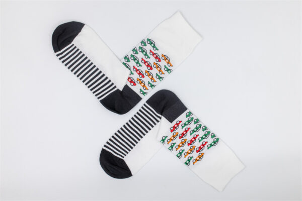 1 Paar Casual Socken Stricksocken Größe 40-44 aus Bambusfaser AW160 – Bild 5