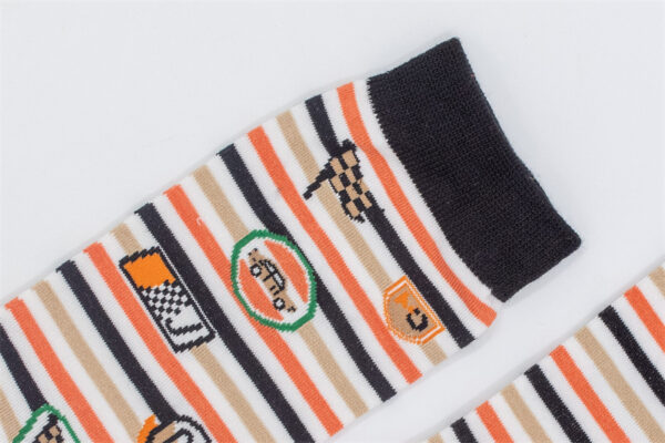 2 Paar Casual Socken Stricksocken Größe 40-44 AW164 – Bild 3