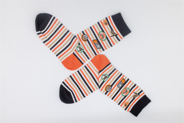 2 Paar Casual Socken Stricksocken Größe 40-44 AW164 – Bild 5