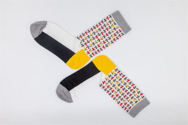 1 Paar Casual Socken Stricksocken Größe 40-44 AW158 – Bild 5
