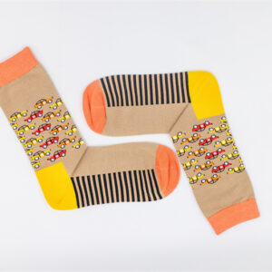 1 Paar Casual Socken Stricksocken Größe 40-44 AW159
